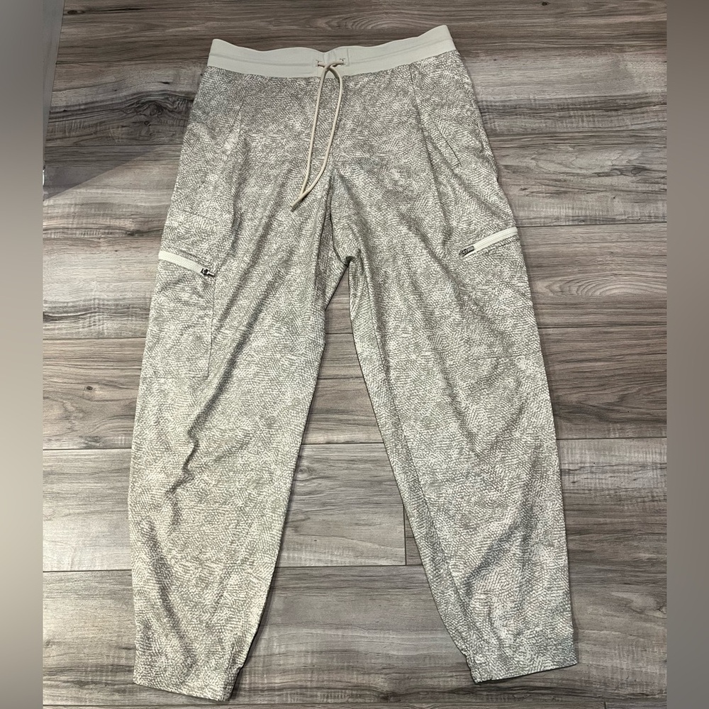 Athleta Gray Track Pants soft - Picture 2 of 11